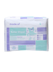 Made Of The Better Baby Diapers, Size 4, 10-17 Kg, 28 Count
